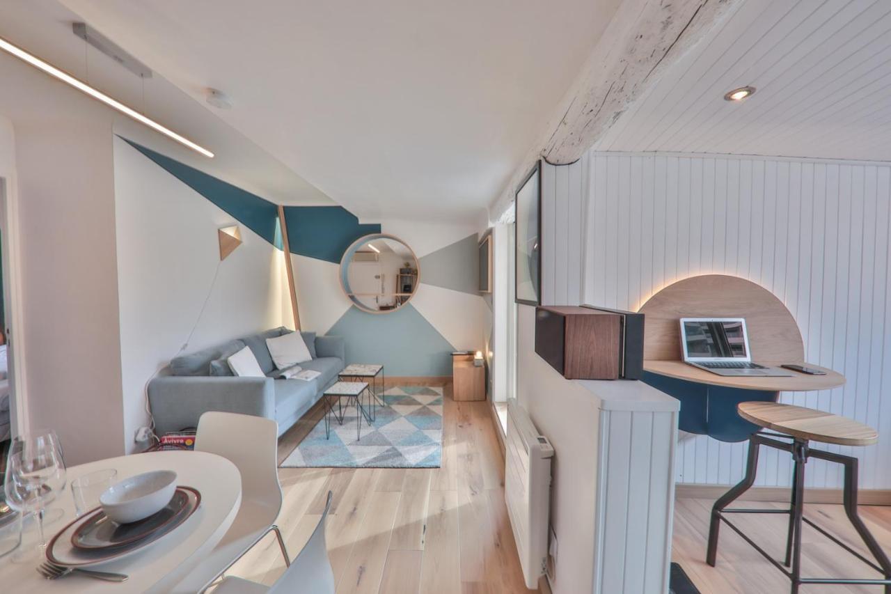 Belle Surprise Coeur De Ville, Cosy Avec Terrasse Cannes Zewnętrze zdjęcie