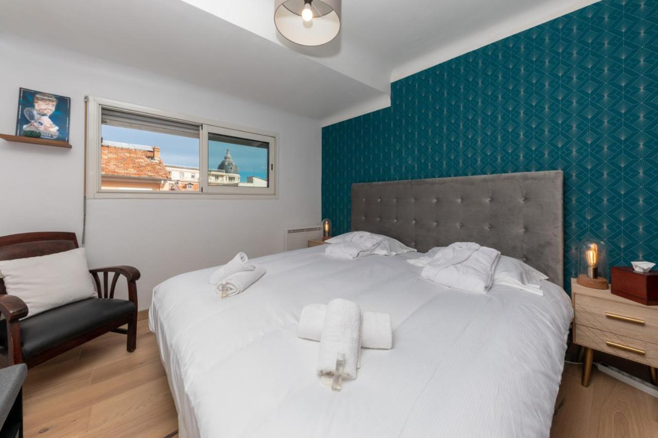 Belle Surprise Coeur De Ville, Cosy Avec Terrasse Cannes Zewnętrze zdjęcie