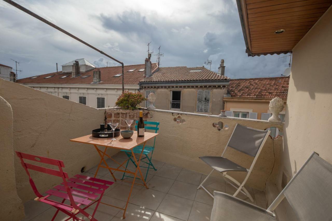 Belle Surprise Coeur De Ville, Cosy Avec Terrasse Cannes Zewnętrze zdjęcie